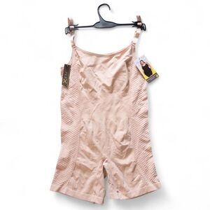 Flex Seamless Control Romper Body Shaper 2X Rose Dust – New